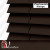 Дерев'яні жалюзі на вікно Wenster Paulownia Classic 25 мм Wenge (734418)