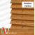 Дерев'яні жалюзі на вікно Wenster Bamboo Classic 25 мм Carbon (8176)