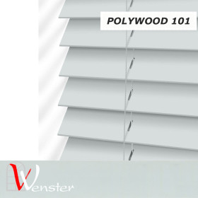 Дерев'яні жалюзі на вікно Wenster Polywood 50 мм №101