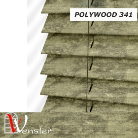 Дерев'яні жалюзі на вікно Wenster Polywood 50 мм №341