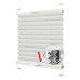 Штори Плісе тканеві Wenster Cosimo One VSM1 Albedo Duo Thermo Blackout 301 Білий Штори Плісе тканеві Wenster Cosimo One VSM1 Albedo Duo Thermo Blackout 301 Білий