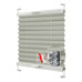 Штори Плісе тканеві Wenster Cosimo One VSM1 Albedo Duo Thermo Blackout 304 Сірий Штори Плісе тканеві Wenster Cosimo One VSM1 Albedo Duo Thermo Blackout 304 Сірий