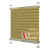Штори Плісе тканеві Wenster BS 2 Crepe Metallic 302 Блискучий Mustard