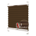 Штори Плісе тканеві Wenster Cosimo One VSM1 Crepe Metallic 306 Блискучий Chocolate Штори Плісе тканеві Wenster Cosimo One VSM1 Crepe Metallic 306 Блискучий Chocolate