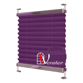 Штори Плісе тканеві Wenster  BS 2 Duo-Ecoro 104 Фіолетовий
