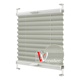 Штори Плісе тканеві Wenster  BS 2 Duo-Ecoro 111 Світло-сірий