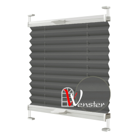 Штори Плісе тканеві Wenster  BS 2 Duo-Ecoro 112 Графітовий
