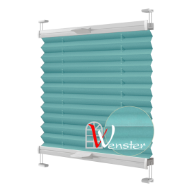 Штори Плісе тканеві Wenster  BS 2 Duo-Ecoro 115 Аквамарин