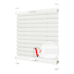 Штори Плісе тканеві Wenster Cosimo One VSM1 Duo-Ecoro 116 Білий Штори Плісе тканеві Wenster Cosimo One VSM1 Duo-Ecoro 116 Білий