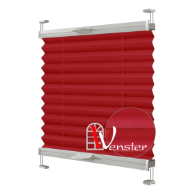 Штори Плісе тканеві Wenster  BS 2 Duo-Ecoro 124 Червоний