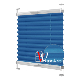 Штори Плісе тканеві Wenster  BS 2 Duo-Ecoro 126 Синій