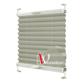 Штори Плісе тканеві Wenster  BS 2 Duo-Thermo 202 Сірий