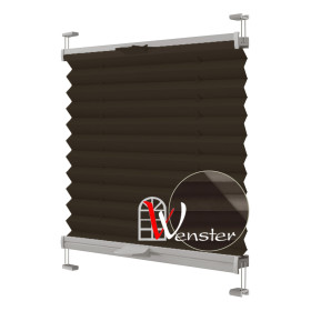 Штори Плісе тканеві Wenster  BS 2 Duo-Thermo 209 Коричневий