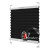 Штори Плісе тканеві Wenster BS 2 Duo-Thermo 213 Чорний