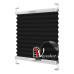 Штори Плісе тканеві Wenster Cosimo One VSM1 Duo-Thermo 213 Чорний