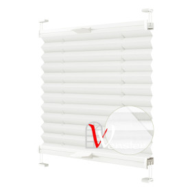 Штори Плісе тканеві Wenster  BS 2 Duo-Thermo 216 Білий