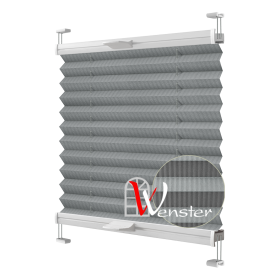 Штори Плісе тканеві Wenster  BS 2 Fusion 5 Сірий