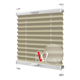 Штори Плісе тканеві Wenster  BS 2 Vista Print 2429 Латте