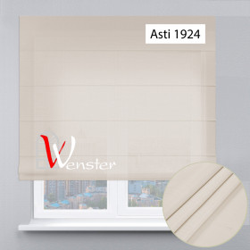 Римські штори Basic Мотузковий карниз Wenster Asti 1924 Молочний