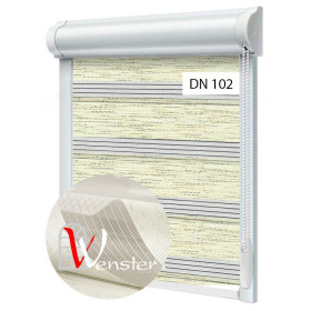 Рулонна штора закритого типу П-подібна Wenster DN Secret 102 Льняний Світло-бежевий