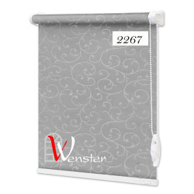 Рулонна штора відкритого типу Wenster Акант 2267 Сірий