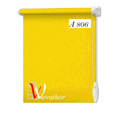 Рулонна штора відкритого типу Wenster Berlin 806 Яскраво-жовтий Рулонна штора відкритого типу Wenster Berlin 806 Яскраво-жовтий