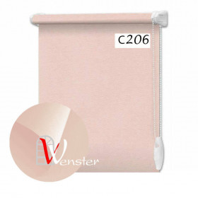 Рулонна штора відкритого типу Wenster Charlotte BO C206 Рожевий