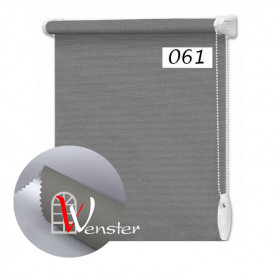 Рулонна штора відкритого типу Wenster Silver BO 061 Сірий