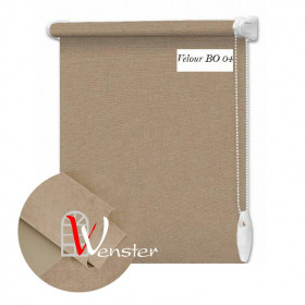 Рулонна штора відкритого типу Wenster Velour BO 04 Moth