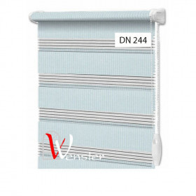 Рулонна штора відкритого типу Wenster Secret DN 244 Блідо-блакитний