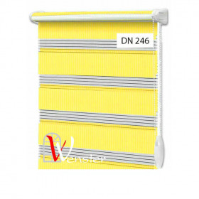 Рулонна штора відкритого типу Wenster Secret DN 246 Жовтий