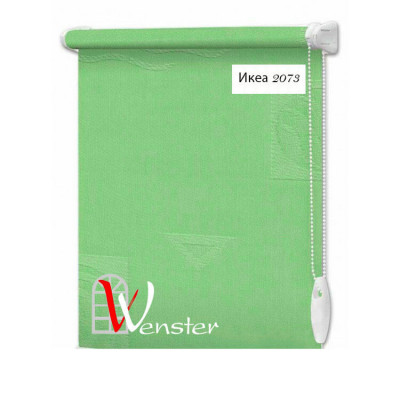 Рулонна штора відкритого типу Wenster Ikea 2073 Салатовий Рулонна штора відкритого типу Wenster Ikea 2073 Салатовий