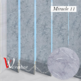 Вертикальні жалюзі на вікно 127 мм Wenster Miracle 11 Сірий