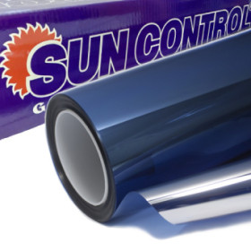 Сонцезахисна дзеркальна плівка Wenster Sun Control Blue 15 для вікон 56 мкм 1524 мм Блакитний
